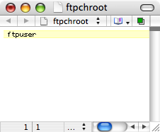 Fichero ftpchroot